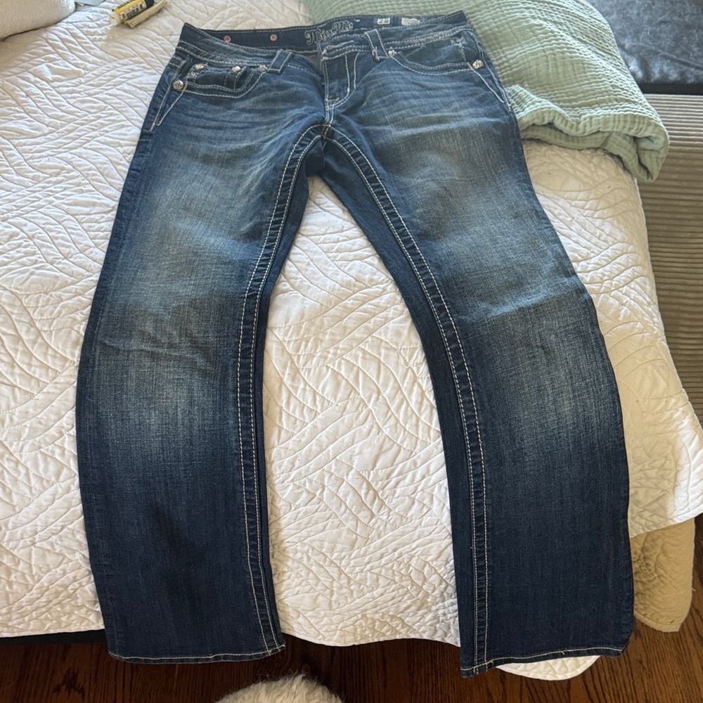 Miss Me Dark Blue bootcut Jeans